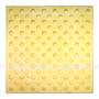 Плитка тактильная (непреодолимое препятствие, конусы шахматные), 55х300х300, бетон, жёлтая, 2 катего
