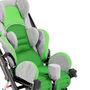 Кресло-коляска Кимба OttoBock на домашней раме (р.2 зел\сер подголовник Стандарт, с рег. подлокотник