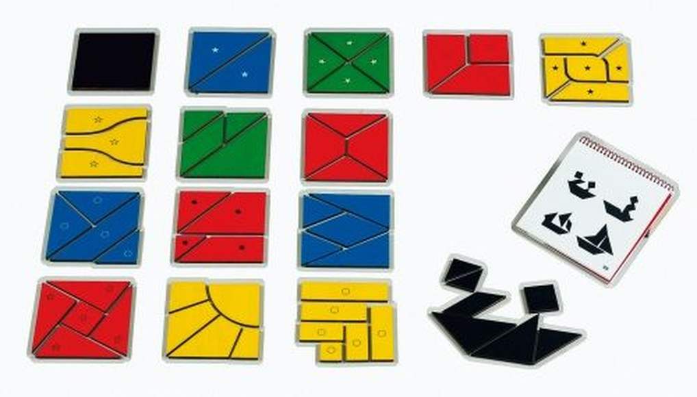 Кубики Никитина №3 "Сложи квадрат"
