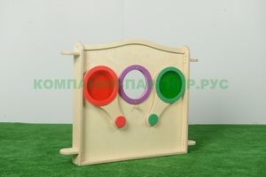 Панель для игровых зон “Цветные стеклышки”, L76,5 W10 H73