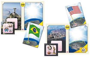 Настольно-печатная игра "Флаги стран мира 2. Азия, Африка, Австралия, Америка"