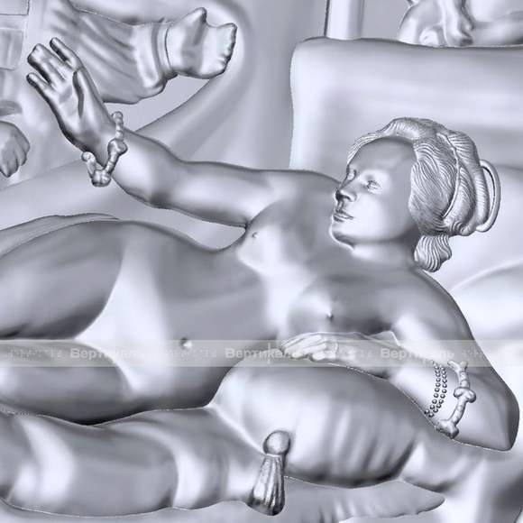Картина 3D «Даная», тактильная