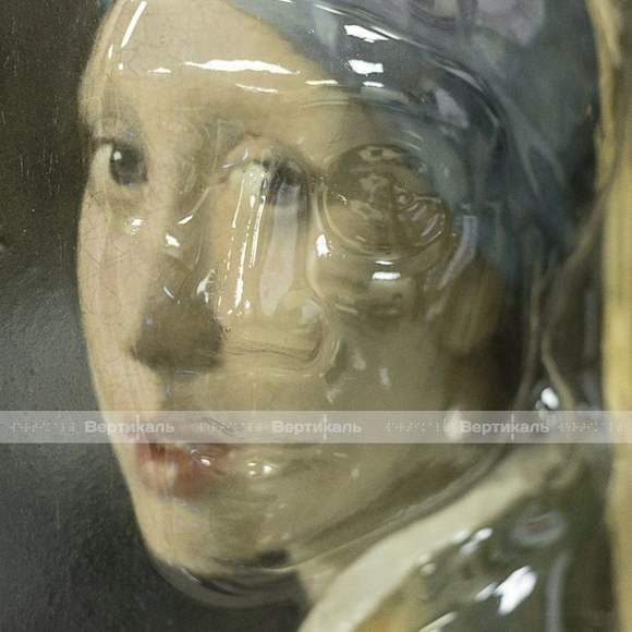 Картина 3D «Девушка с жемчужной серёжкой», тактильная