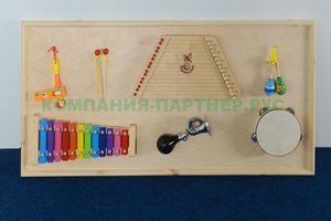 Панель с музыкальными инструментами, L100 W50