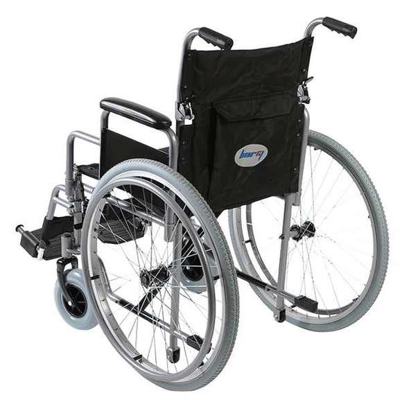 Кресло-коляска механическая Barry R1  с принадлежностями, 43 см