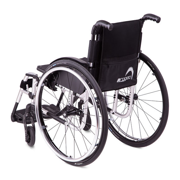 Кресло-коляска инвалидная Progeo Active Desing Exell Vario (45 см, цвет рамы серебро)