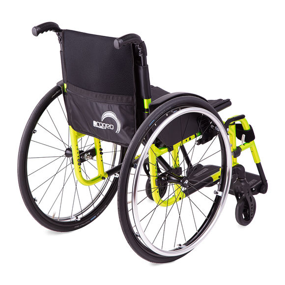 Кресло-коляска инвалидная Progeo Active Desing Exell Vario (45 см, цвет рамы лайм)