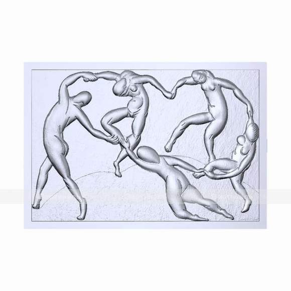 Картина 3D «Танец», тактильная