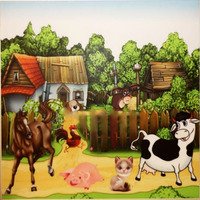 Интерактивная свето-звуковая панель "Ферма"
