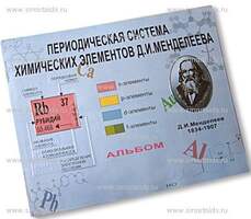 Пособие Для Слабовидящих - Таблица Менделеева