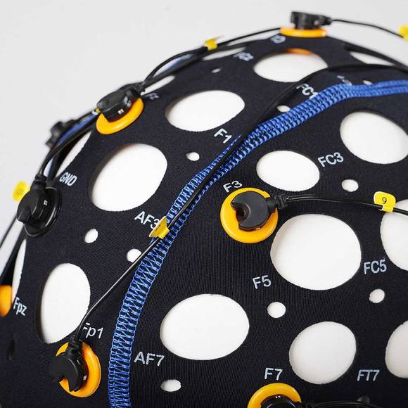 Текстильный шлем MCScap 10-20 c кольцами, размер S/XS, 39-45 см, дети до 1 года