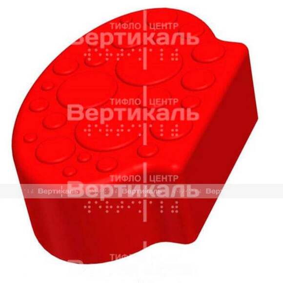 Объемная напольная мозаика Заглушка 10713. 85 x 57 x 30мм