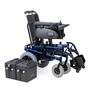 Кресло-коляска электрическая Rumba с аккумулятором WBR NB50-12  (синий, 42 см)