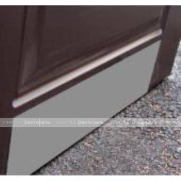 Отбойник для двери из стали   покраска (самоклеющая основа) 300х650 мм