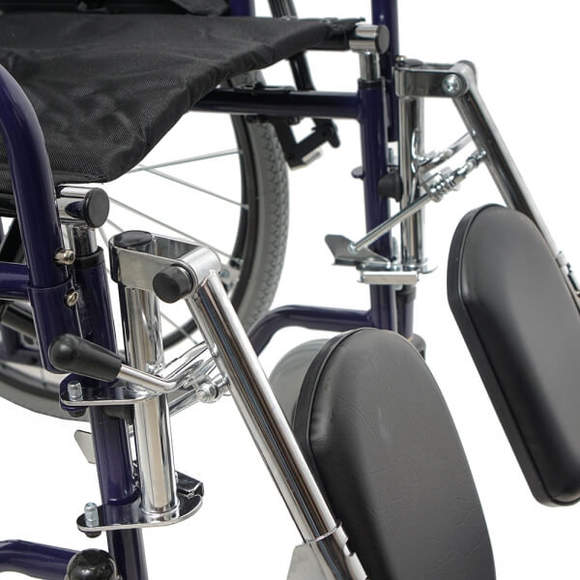 Кресло-коляска механическая Barry B6 U (арт. 1618С0304SPU) с принадлежностями , 46 см