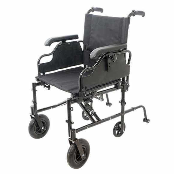 Кресло-коляска механическое Barry A8 T (арт. 8018A0603SP/T) с принадлежностями, 46 см