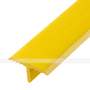 "Холодный пластик", направляющая полоса с закладным элементом, ВхШ 5х30, жёлтая