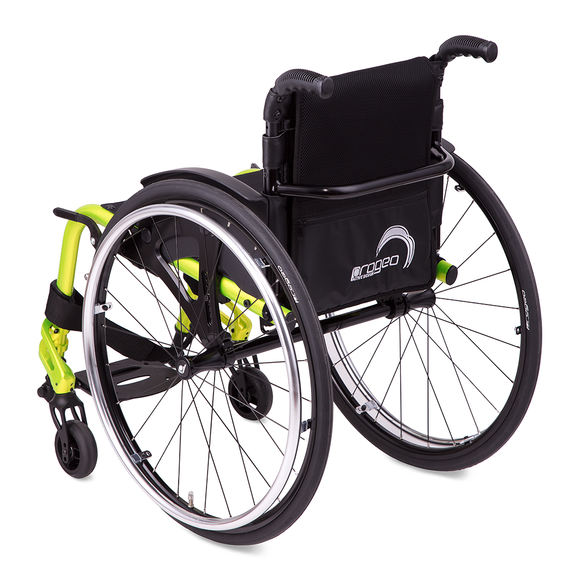 Кресло-коляска инвалидная Progeo Active Desing Joker (45 см, цвет рамы лайм)