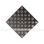 Плитка тактильная (непреодолимое препятствие, конусы шахматные) 300х300х7, AISI304