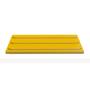 Плитка тактильная (направление движения, зона получения услуг) 180х300х10, полимербетон, жёлтый