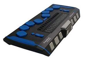 Портативный тактильный дисплей Брайля "Focus 14 Blue V", Bluetooth®,14 обновляемых ячеек Брайля