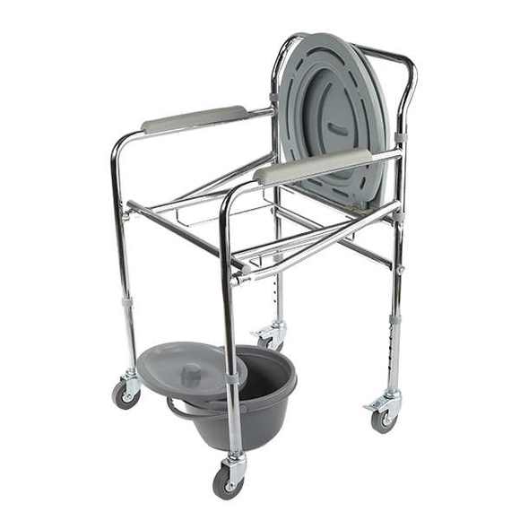 Средство для самообслуживания и ухода за инвалидами: Кресло-туалет серии WC: арт. WC Mobail, общая (