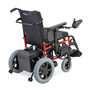 Кресло-коляска электрическая F35R2 c гелевым аккумулятором MNB MNC 40-12 (красный, 43 см)