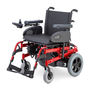 Кресло-коляска электрическая Rumba с аккумулятором WBR NB50-12  (красный, 42 см)
