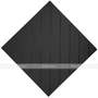 Плитка тактильная (смена направления движения, диагональ) 500х500х4, ПУ, черный